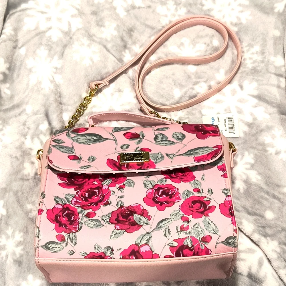 Luv Betsey Johnson, Perfect Spring Bag, NWT, 8.5